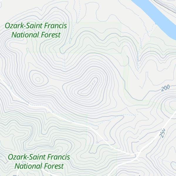 Map of Shipps Mountain