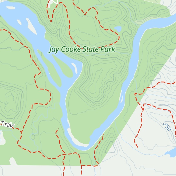 Map of Oldenburg Point