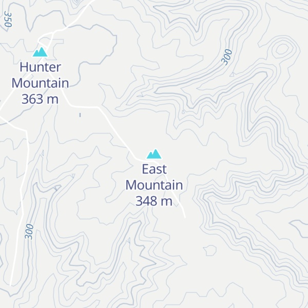 Map of East Mountain