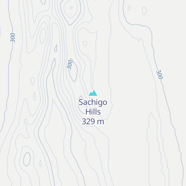 Map of Sachigo Hills