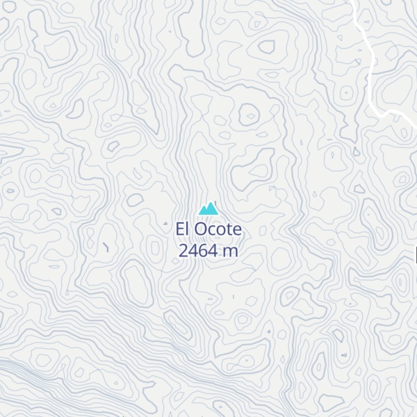 Map of El Ocote