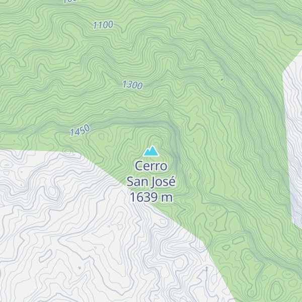 Map of Cerro San José