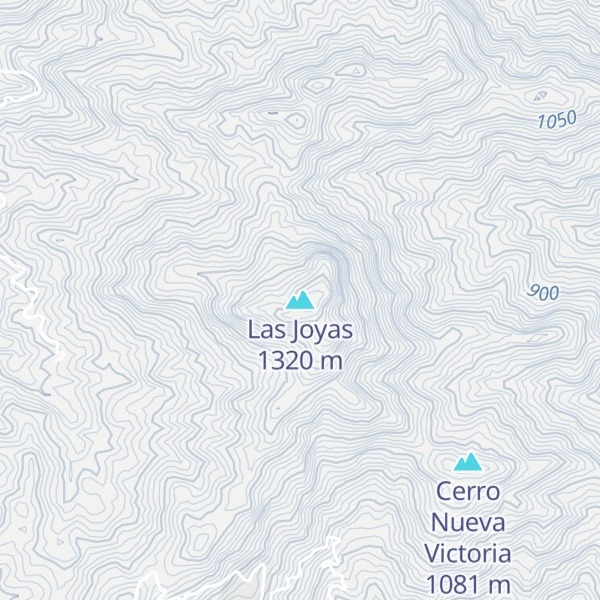 Map of Las Joyas