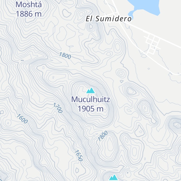Map of Muculhuitz
