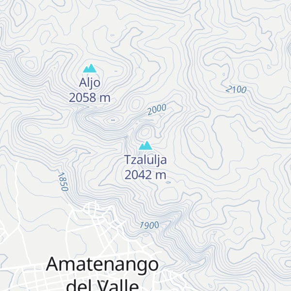 Map of Tzalulja