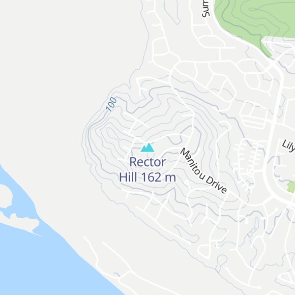 Map of Rector Hill