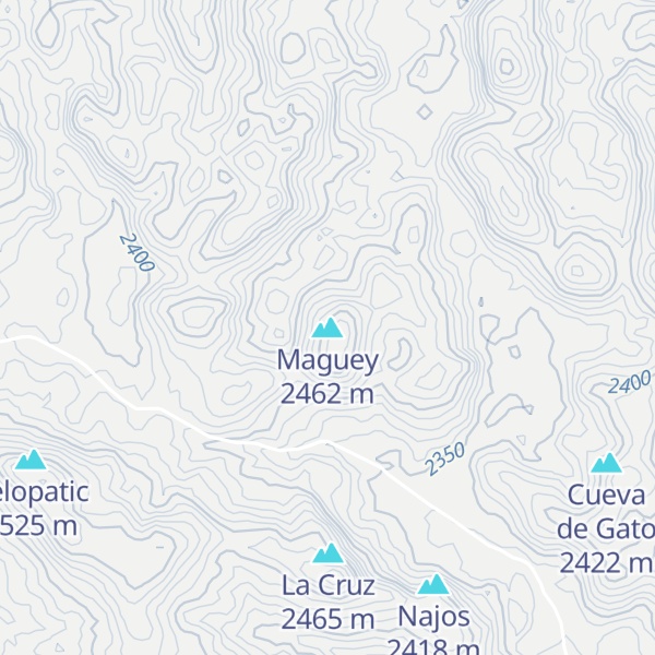 Map of Maguey
