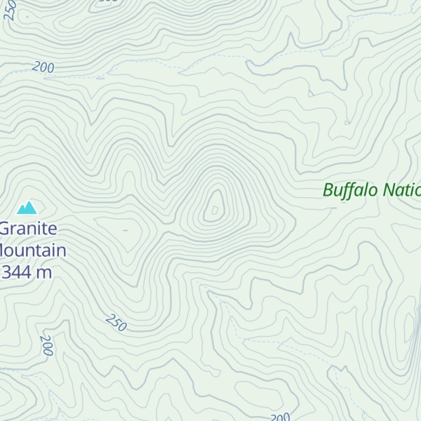 Map of Prince Fred Knob