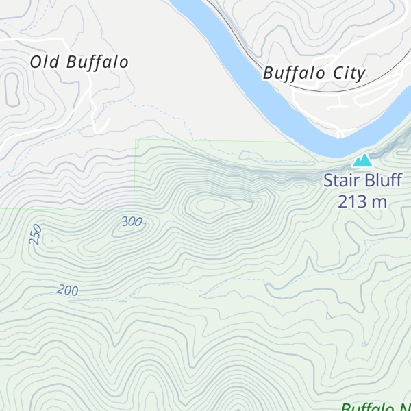 Map of Turkey Mountain