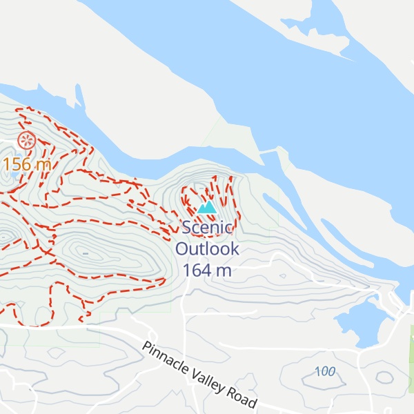 Map of Scenic Outlook