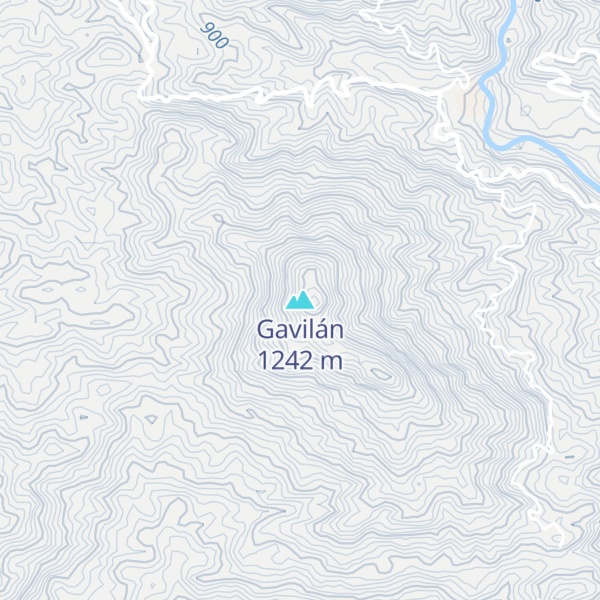 Map of Gavilán