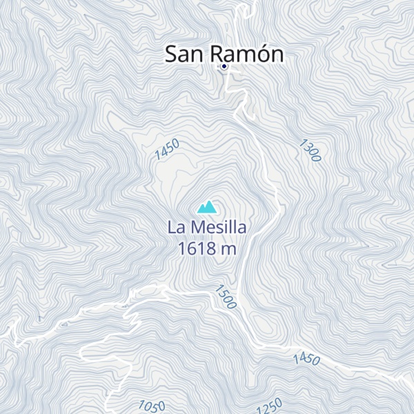 Map of La Mesilla