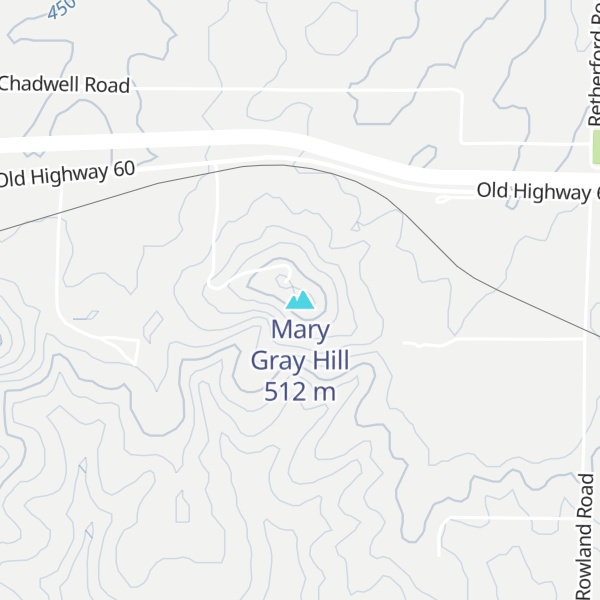 Map of Mary Gray Hill