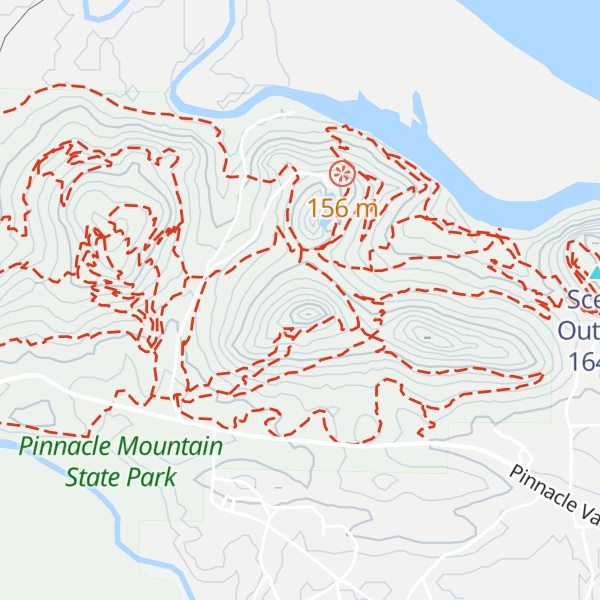 Map of Fulk Mountains
