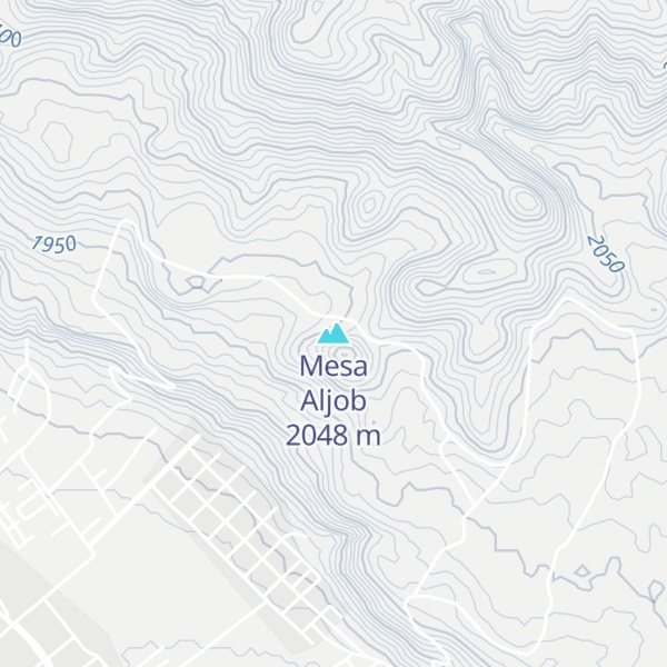 Map of Mesa Aljob