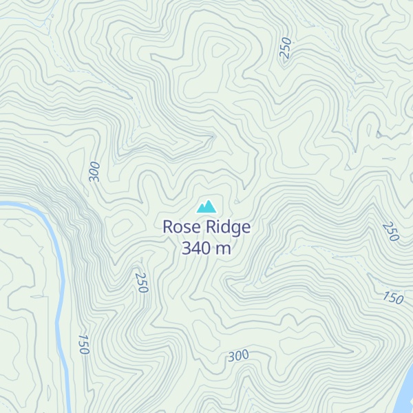 Map of Rose Ridge