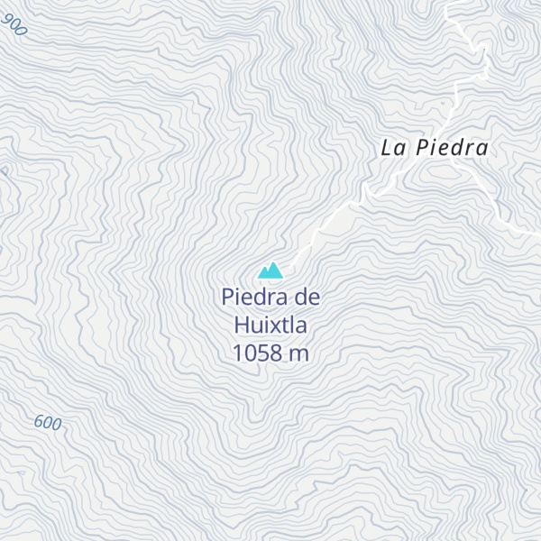 Map of Piedra de Huixtla