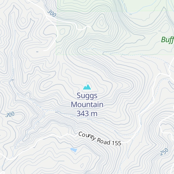 Map of Suggs Mountain