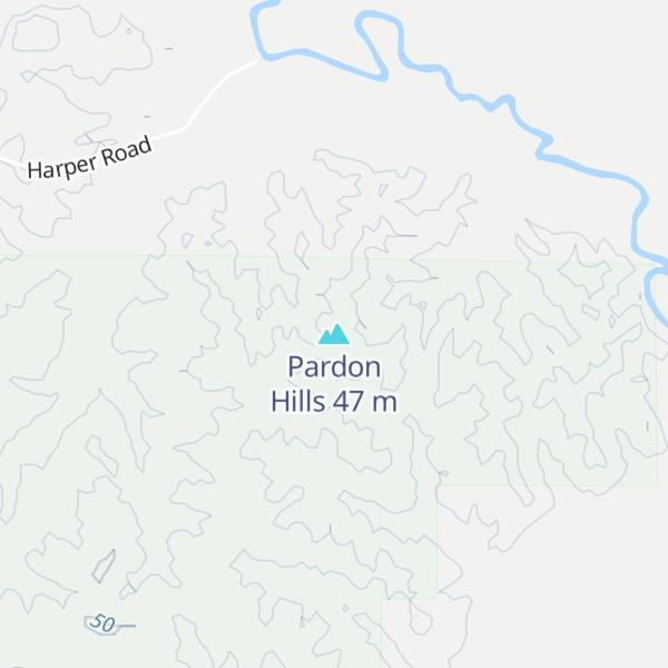 Map of Pardon Hills
