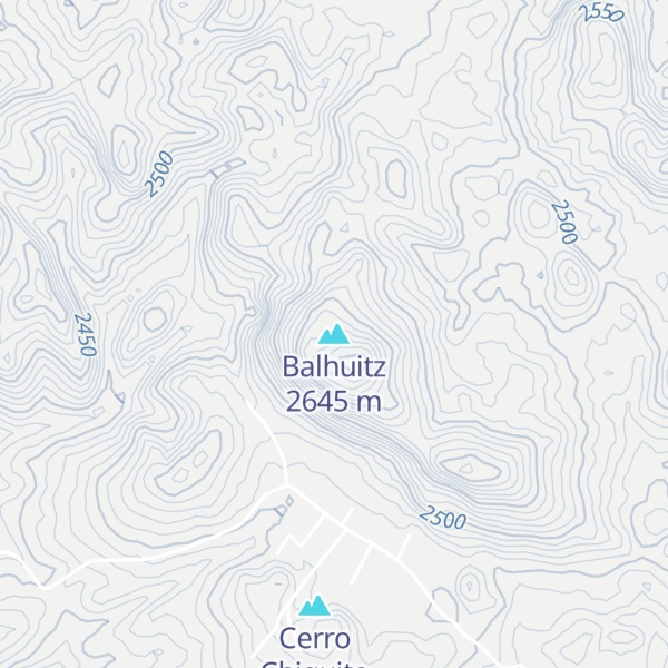 Map of Balhuitz