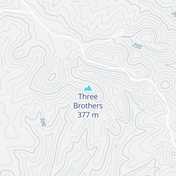 Map of Three Brothers