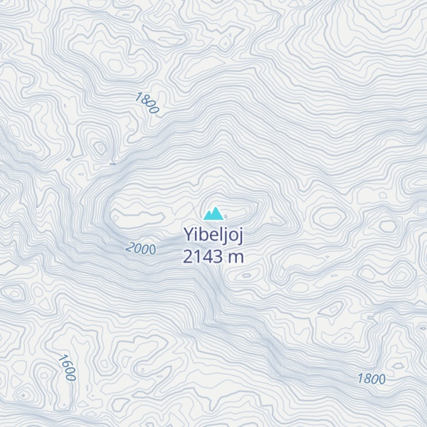 Map of Yibeljoj
