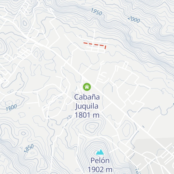 Map of Cabaña Juquila