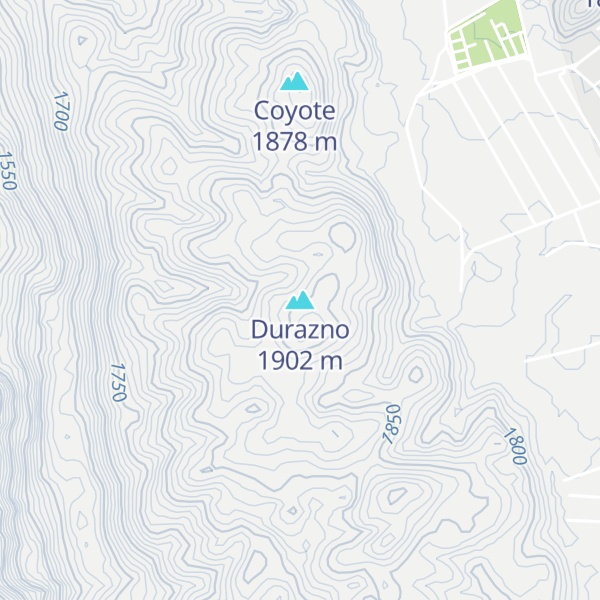 Map of Durazno
