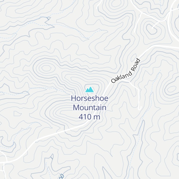 Map of Horseshoe Mountain