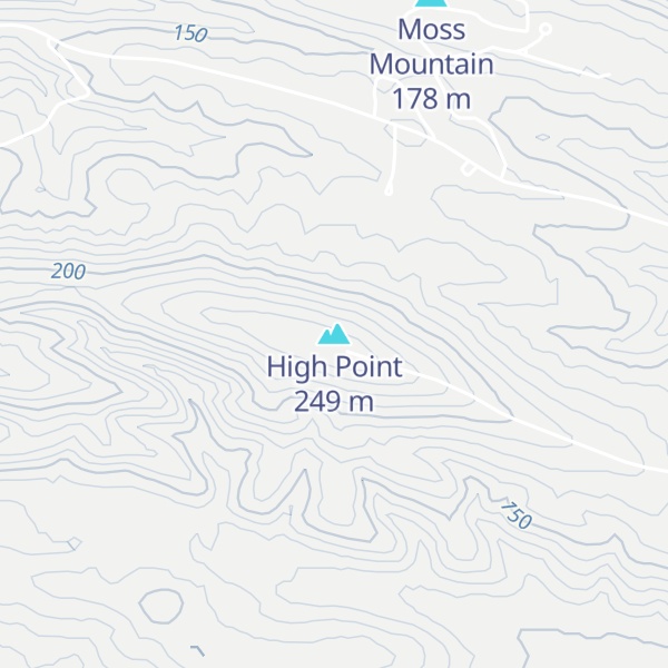 Map of High Point