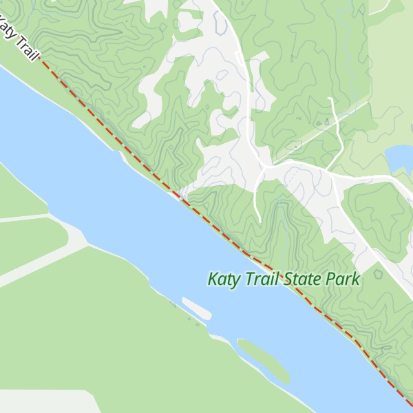Map of Big Manitou Bluffs