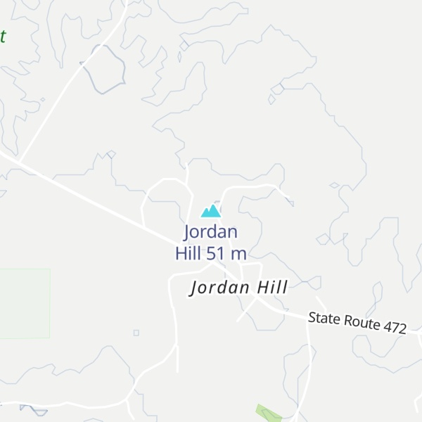 Map of Jordan Hill