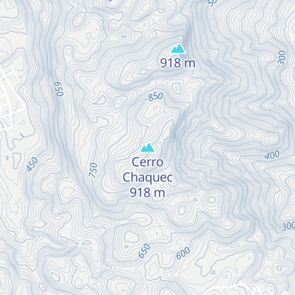 Map of Cerro Chaquec