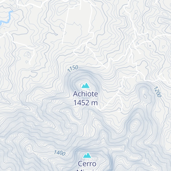 Map of Achiote