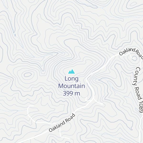 Map of Long Mountain