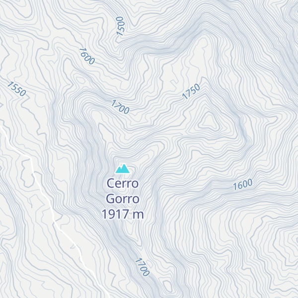 Map of Cerro Bellavista