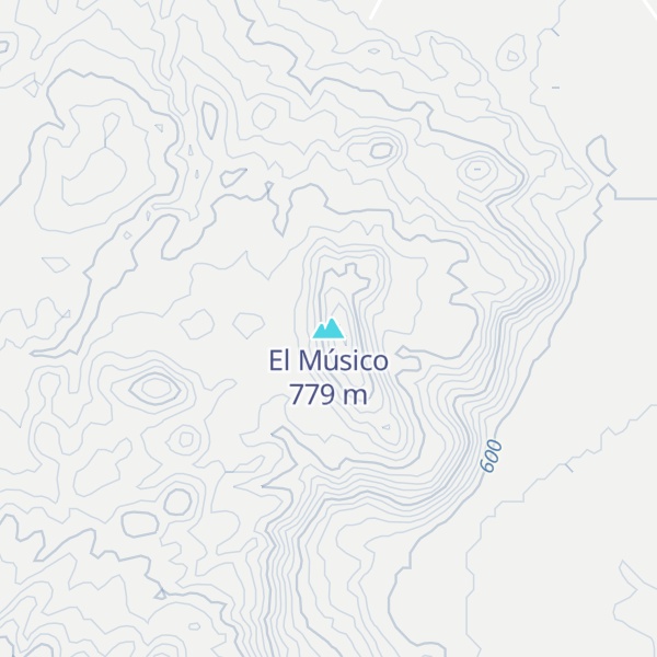 Map of El Músico