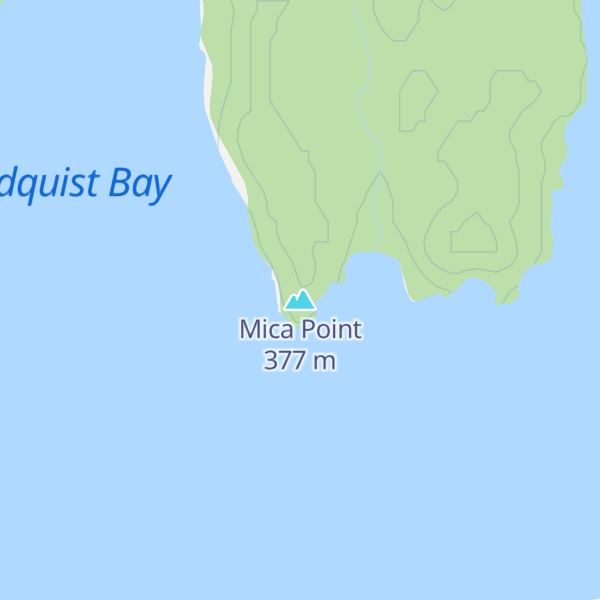 Map of Mica Point
