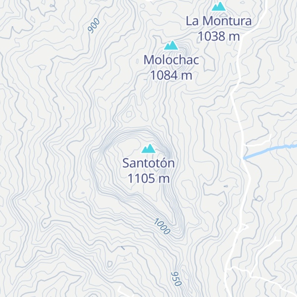 Map of Santotón