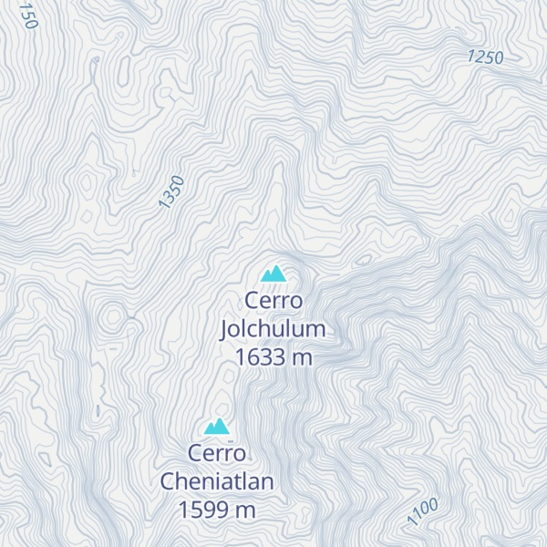 Map of Cerro Jolchulum