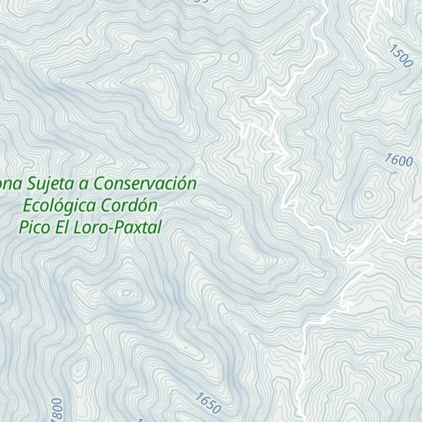 Map of Tres Hermanos