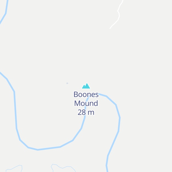 Map of Boones Mound