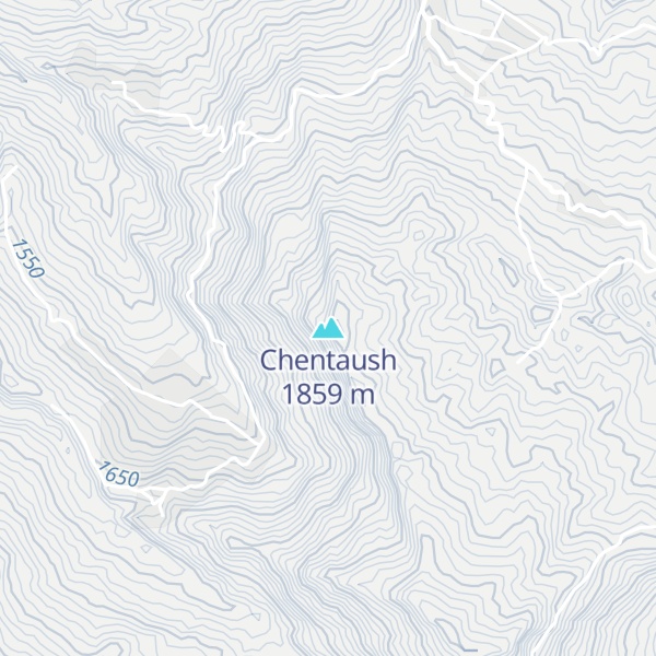 Map of Chentaush