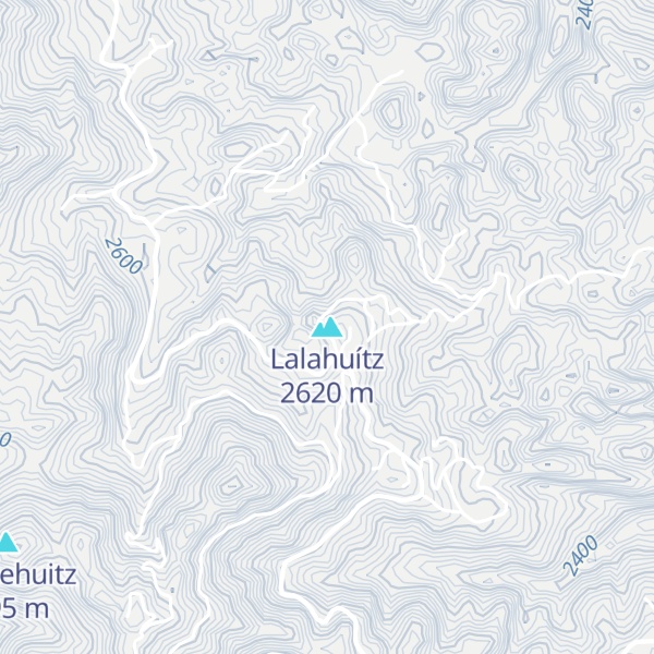 Map of Lalahuítz