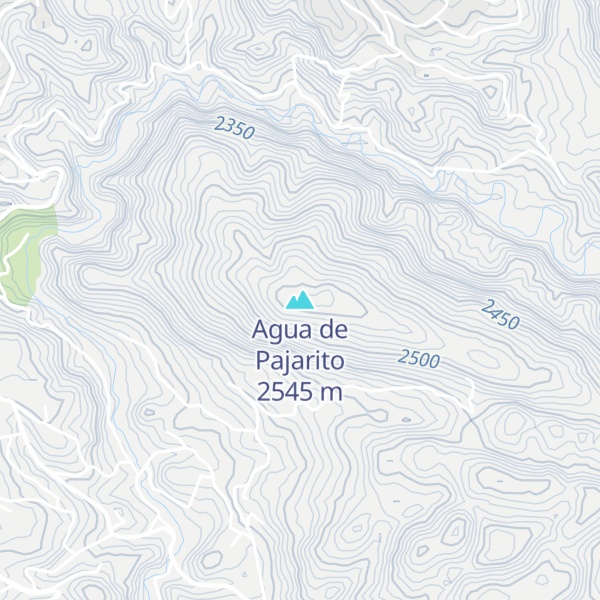 Map of Agua de Pajarito