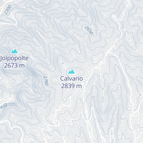Map of Calvario