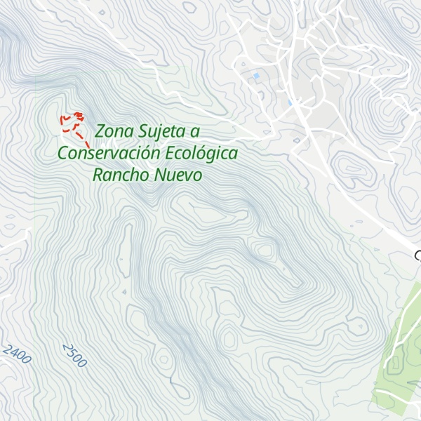 Map of Cruz Carreta