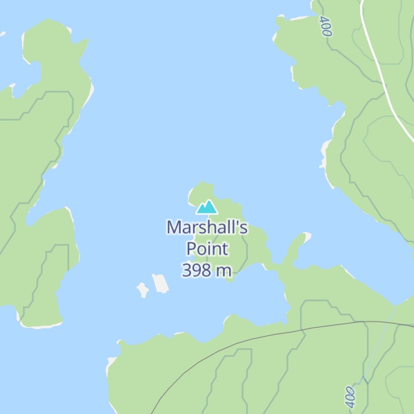 Map of Marshall's Point