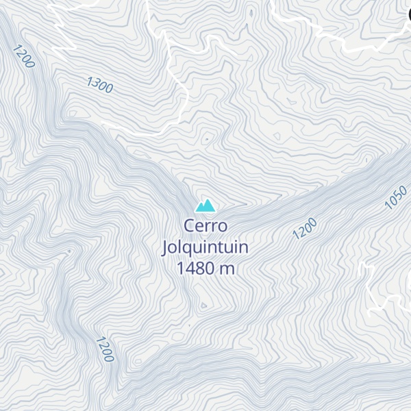 Map of Cerro Jolquintuin