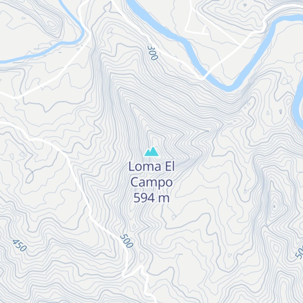 Map of Loma El Campo